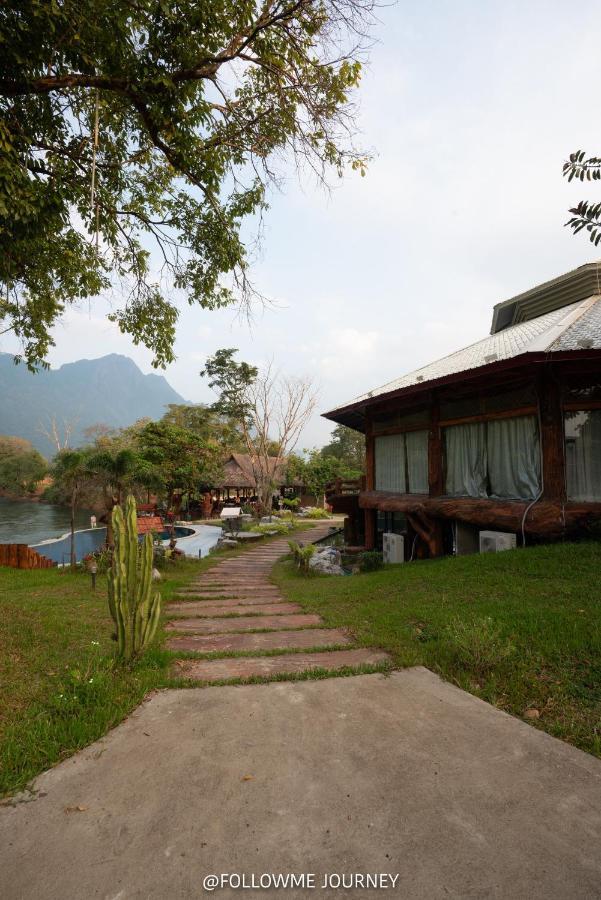 Champathong Garden Resort Vang Vieng Eksteriør billede