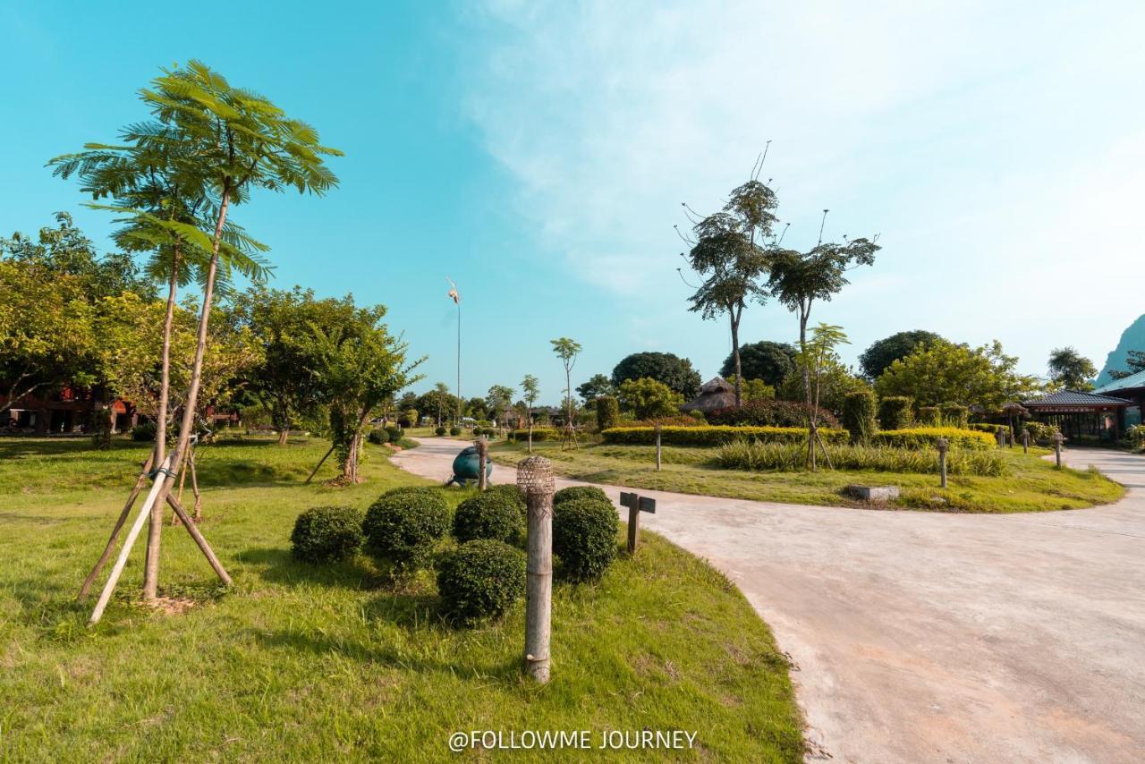 Champathong Garden Resort Vang Vieng Eksteriør billede