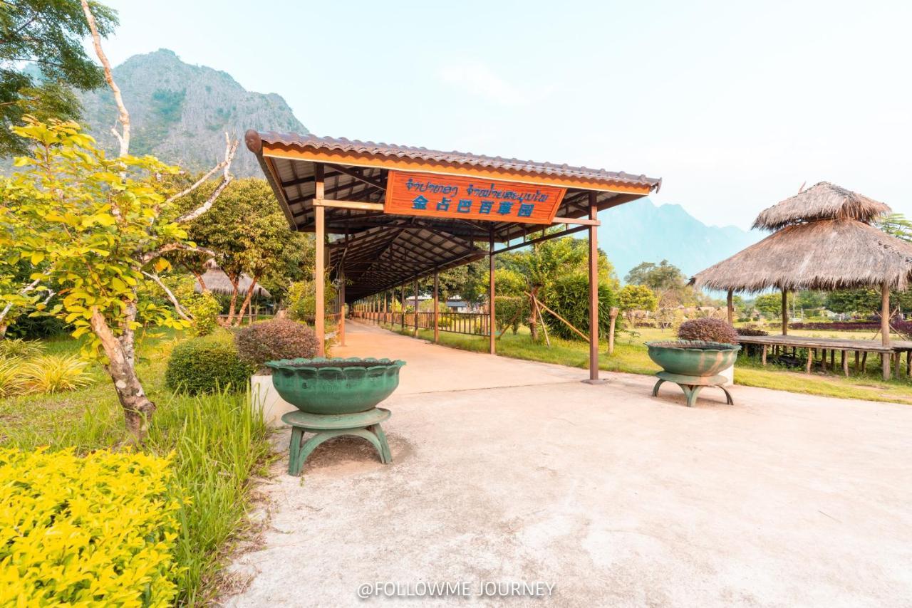 Champathong Garden Resort Vang Vieng Eksteriør billede