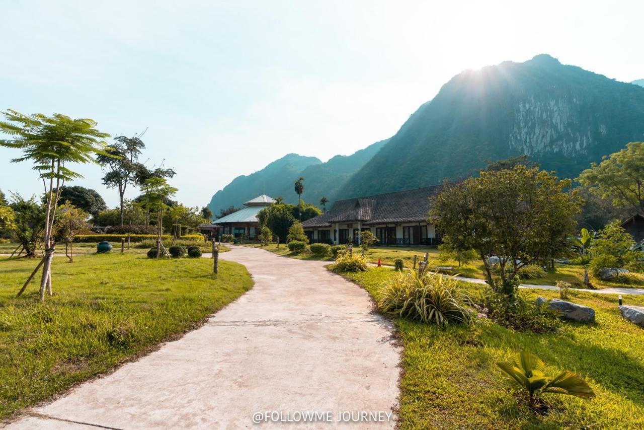 Champathong Garden Resort Vang Vieng Eksteriør billede