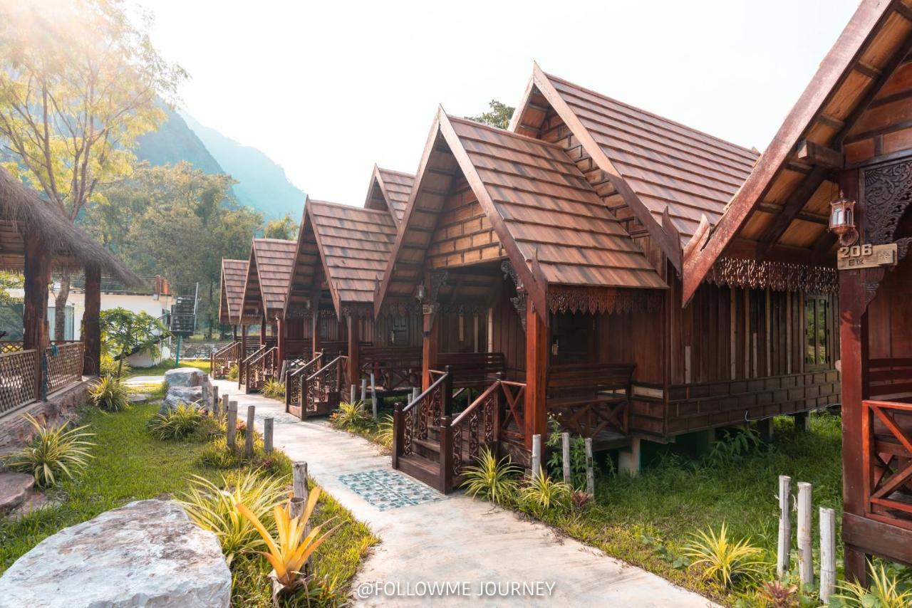 Champathong Garden Resort Vang Vieng Eksteriør billede