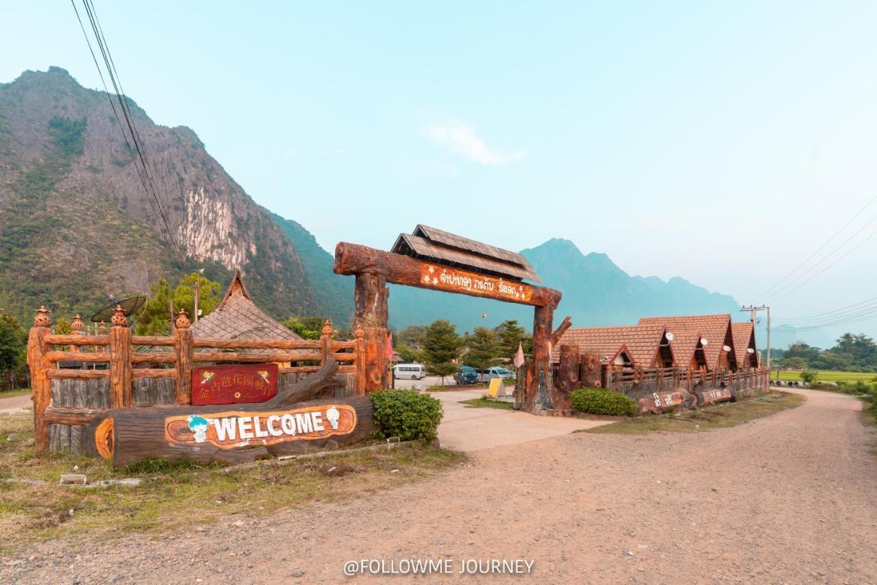 Champathong Garden Resort Vang Vieng Eksteriør billede