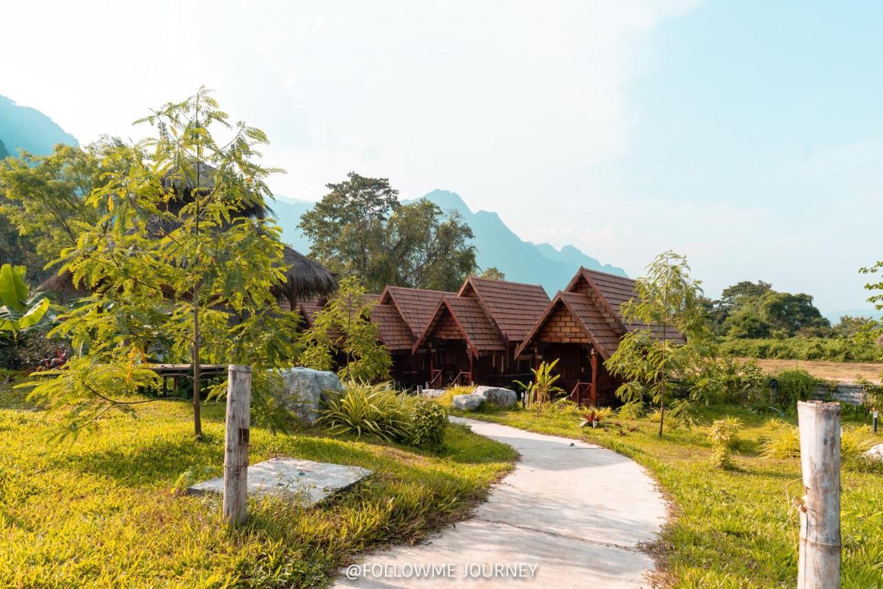 Champathong Garden Resort Vang Vieng Eksteriør billede